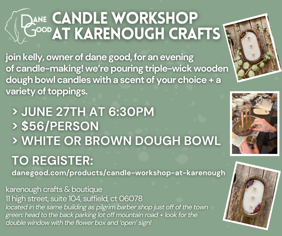 Candle Workshop at Karenough Crafts - Dane Good