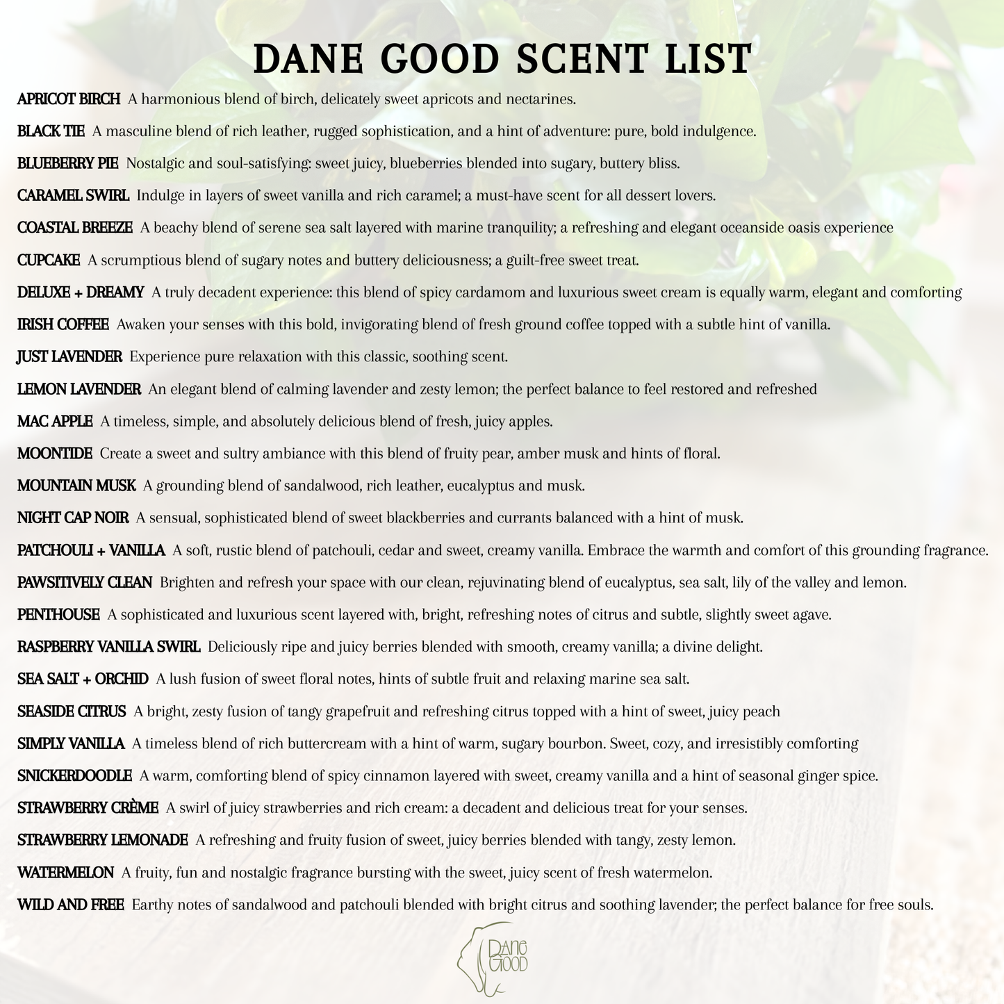 CLARA CANDLES - Dane Good